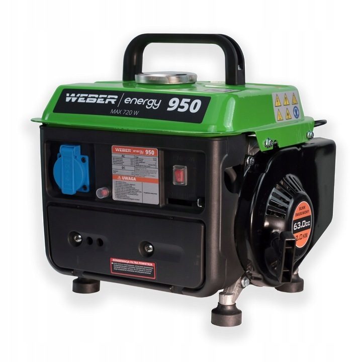 Benzinegenerator noodgenerator 720W 2PK