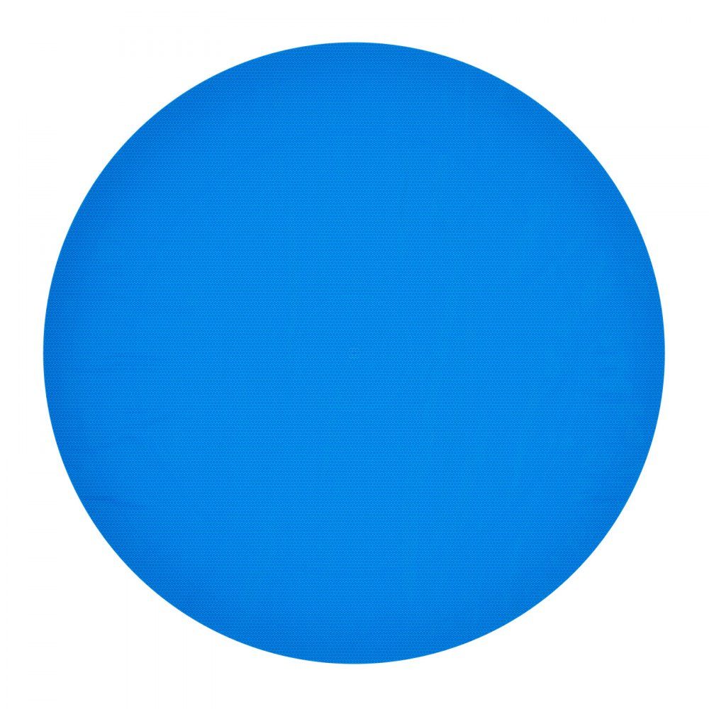 Zonnezeil voor zwembad rond φ7315mm, zonnefilm, 0,3 mm zonnedeken voor zwembad met luchtkussen en PE-materiaal, warmteopname overdag, warmteopslag 's nachts, zonneafdekkingen, blauw