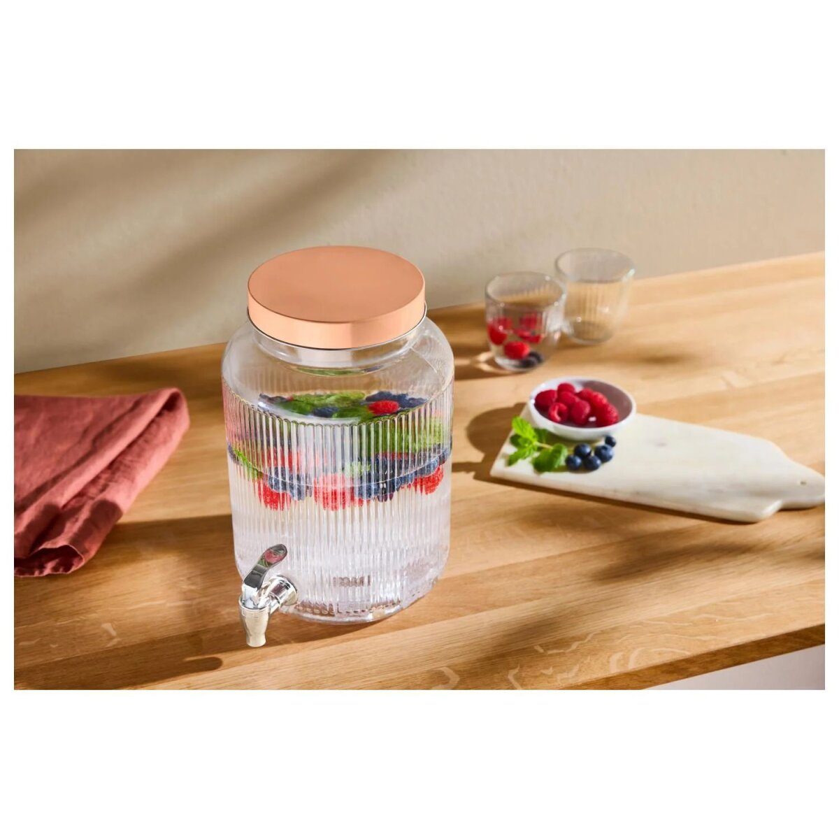 SILVERCREST® beverage dispenser (apricot)