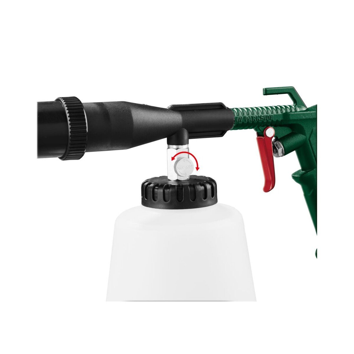 PARKSIDE® compressed air sandblasting gun/cleaning gun with nozzles (cleaning gun pdrp 6.2 b2)
