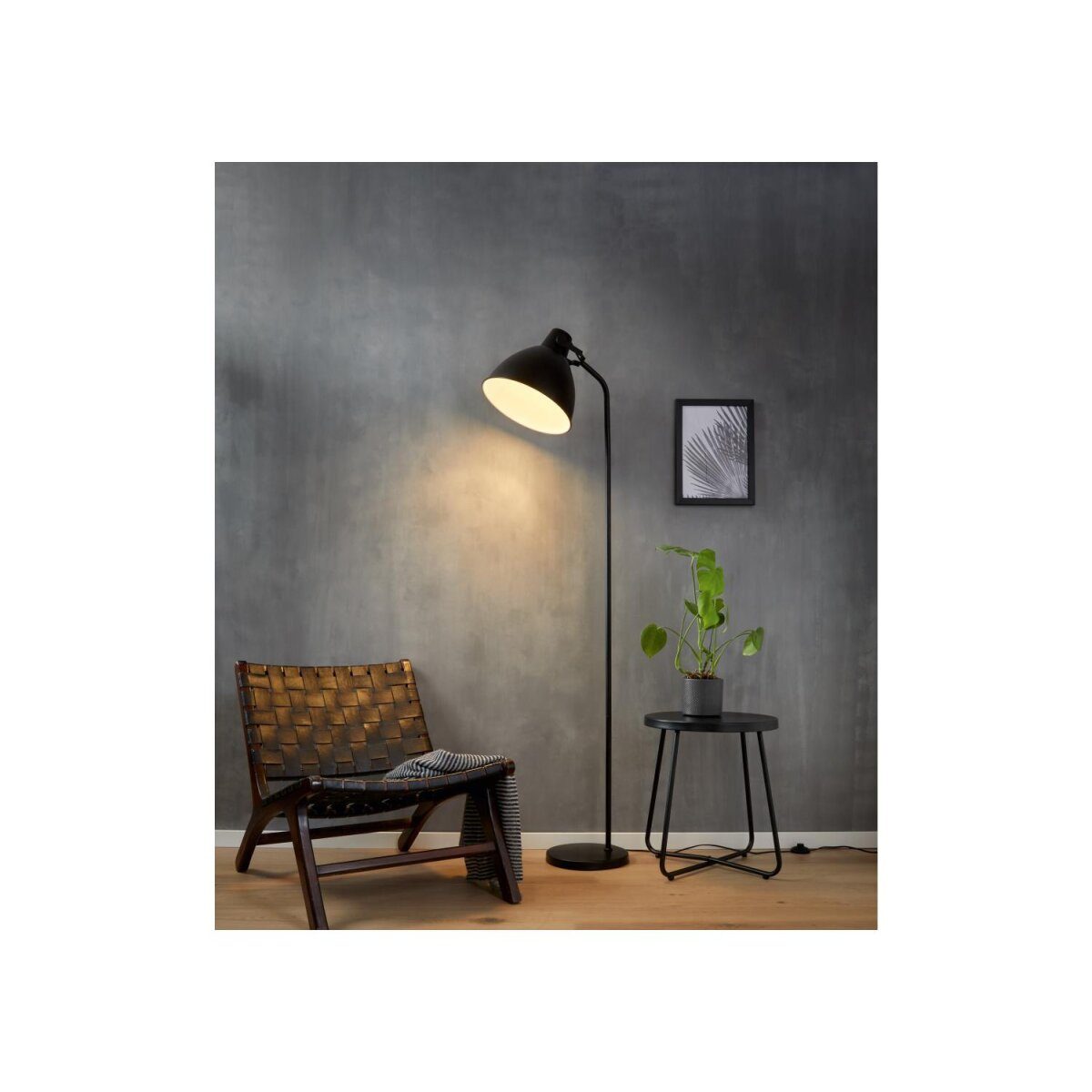 LIVARNO home LED floor lamp, with tiltable lampshade