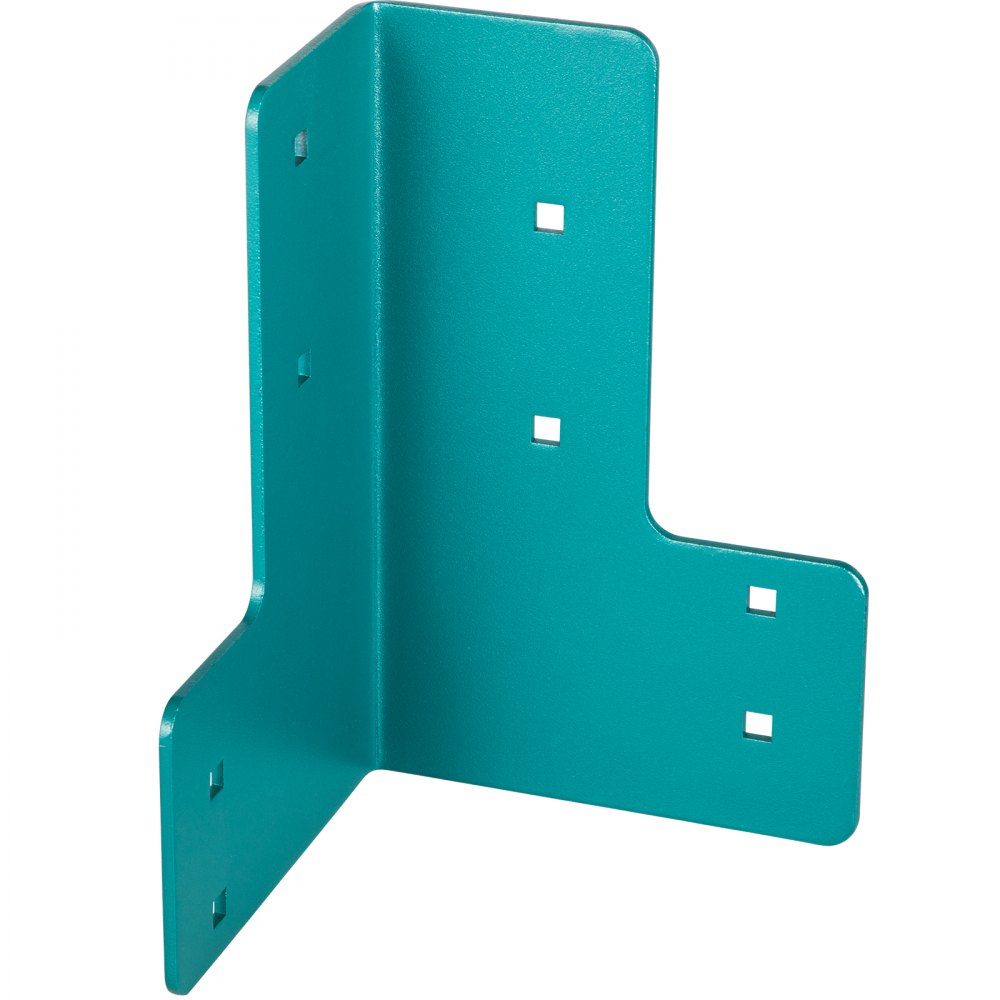 Draaibare connector, 4 mm dikke stalen draaibare beugels 8-delige hoekconnectorset Haakse werkplaatstafel Hoekbeugels Bureaurandconnector Bevestiging Familie DIY