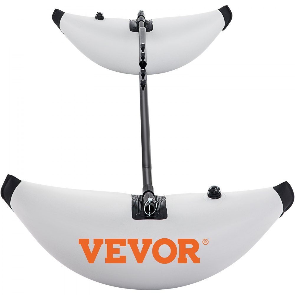 Kajak Outrigger-stabilisator 7-8ft verstelbare lengte waterfietsen 14" breedte vlotterstabilisatorset 2-delige wildwaterkajak drijvende PVC-balansaccessoires voor opblaasbare kanoboten