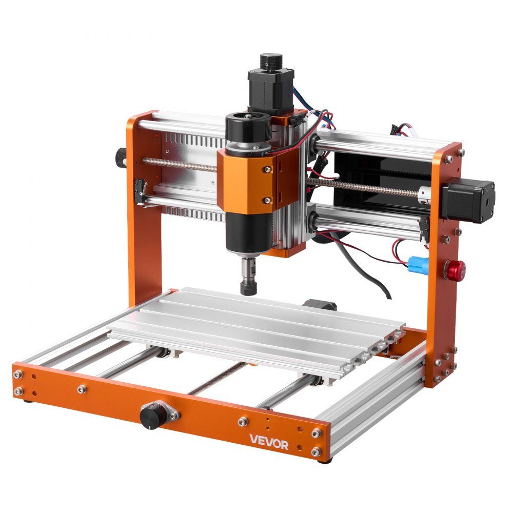 Fraiseuse CNC, broche 500W, machine de gravure 3 axes, zone de travail 300x180x80mm, contrôle hors ligne, fin de course, arrêt d'urgence, pour sculpter et couper du bois, de l'acrylique et du plastique