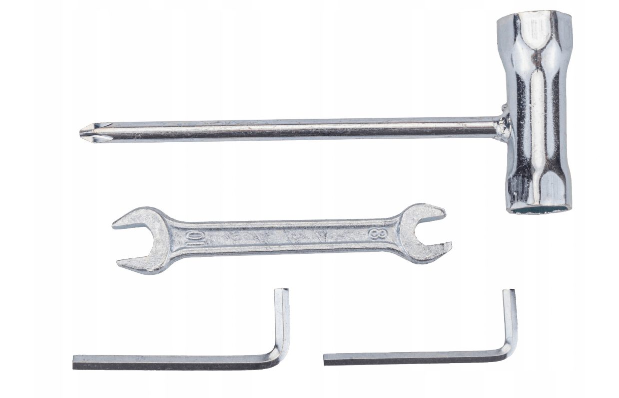 Starterset Benzin-Heckenschere mit viel Zubehör 4,9 PS