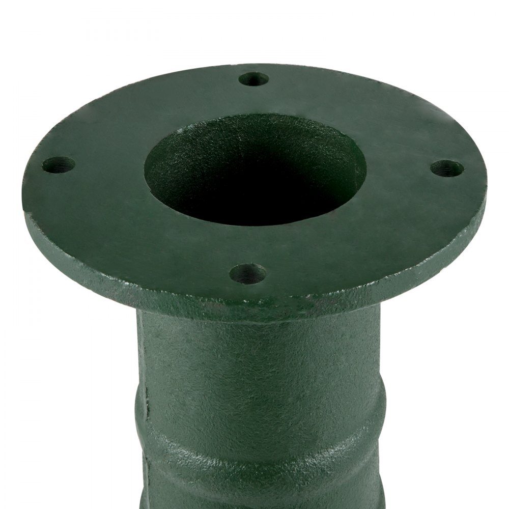 Pumpenständer Gusseisenständer Griffpumpe 22,86 x 22,86 x 66 cm Gartenpumpe Pumpenständer beschichtet mit Sprühfarbe Handpumpenständer 8 mm dicke Rohrwand geeignet für Gartenteich Hof usw