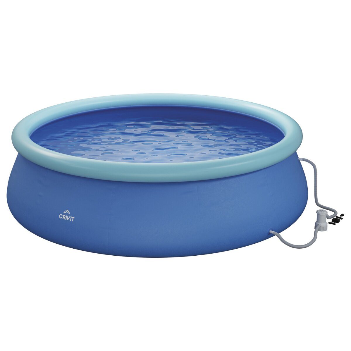 Piscine rapide CRIVIT, Ø 300 x H 76 cm, avec pompe de filtration