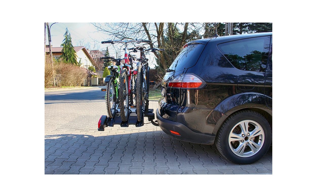 THULE Coach 276 bicycle carrier AHK coupling carrier for 3 bicycles VOLVO packaging