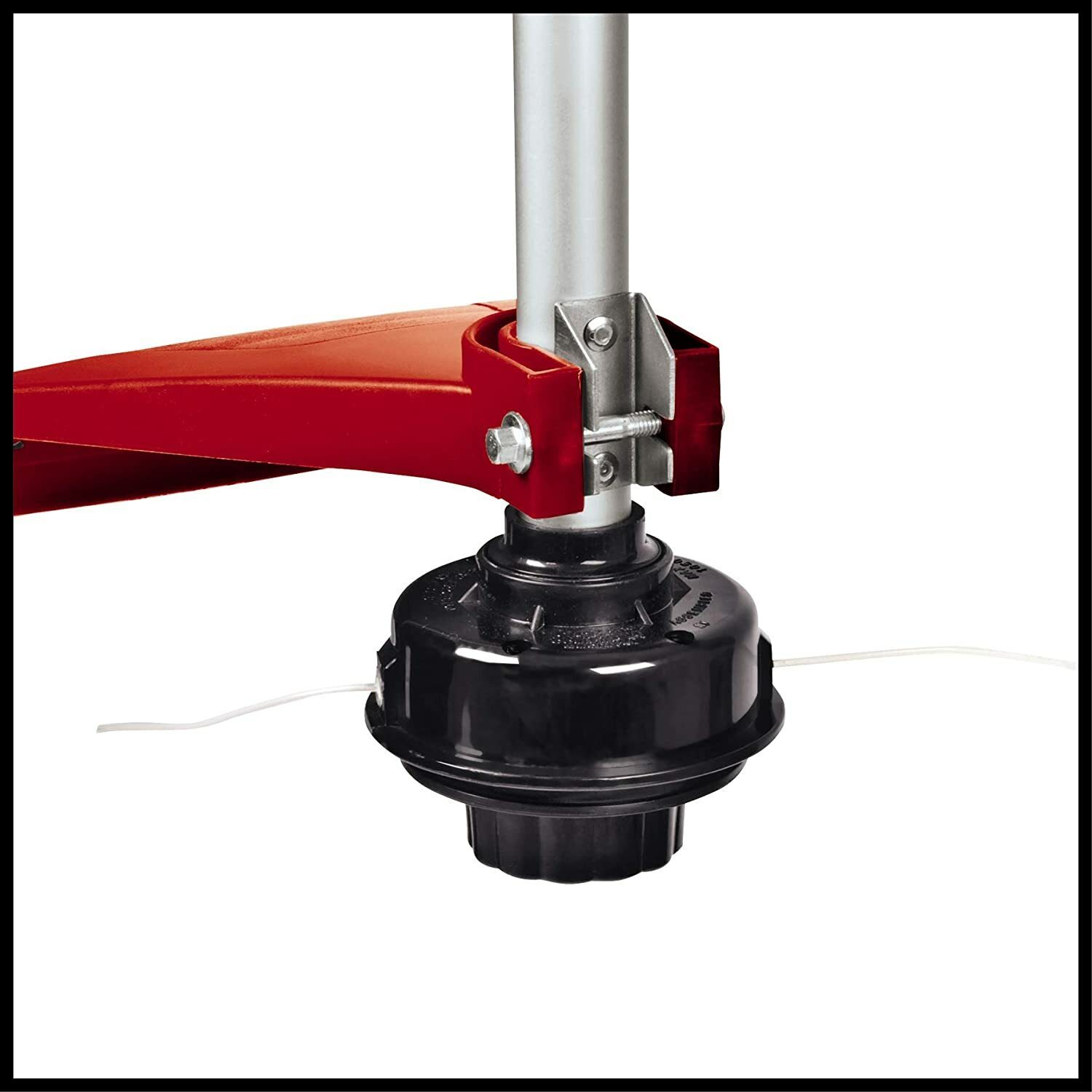 Einhell Benzin-Rasentrimmer GC-PT 2538/1 I AS (0,6 kW, vibrationsarmer 2-Takt-Motor, geteilte Welle, Doppelfadenspule mit automatischer Spitze, Schnellstart mit Primer + Auto-Choke)