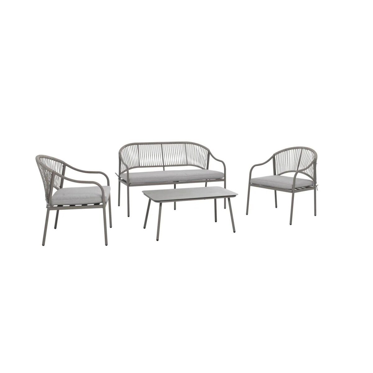 GREEMOTION steel mesh coffee set “Bilbao”, 4 pieces