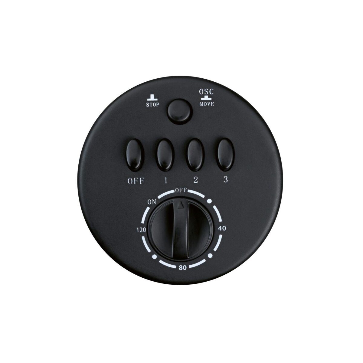 TRONIC® Turmventilator (Schwarz)