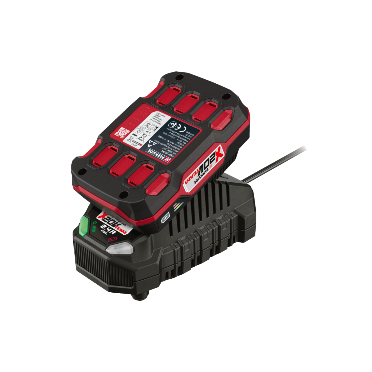 Ładowarka PARKSIDE® 20V 2,4A »PLG 20 C1« i akumulator 2Ah »PAP 20 B1« Ładowarka PARKSIDE® 20V 2,4A »PLG 20 C1« i akumulator 2Ah »PAP 20 B1«