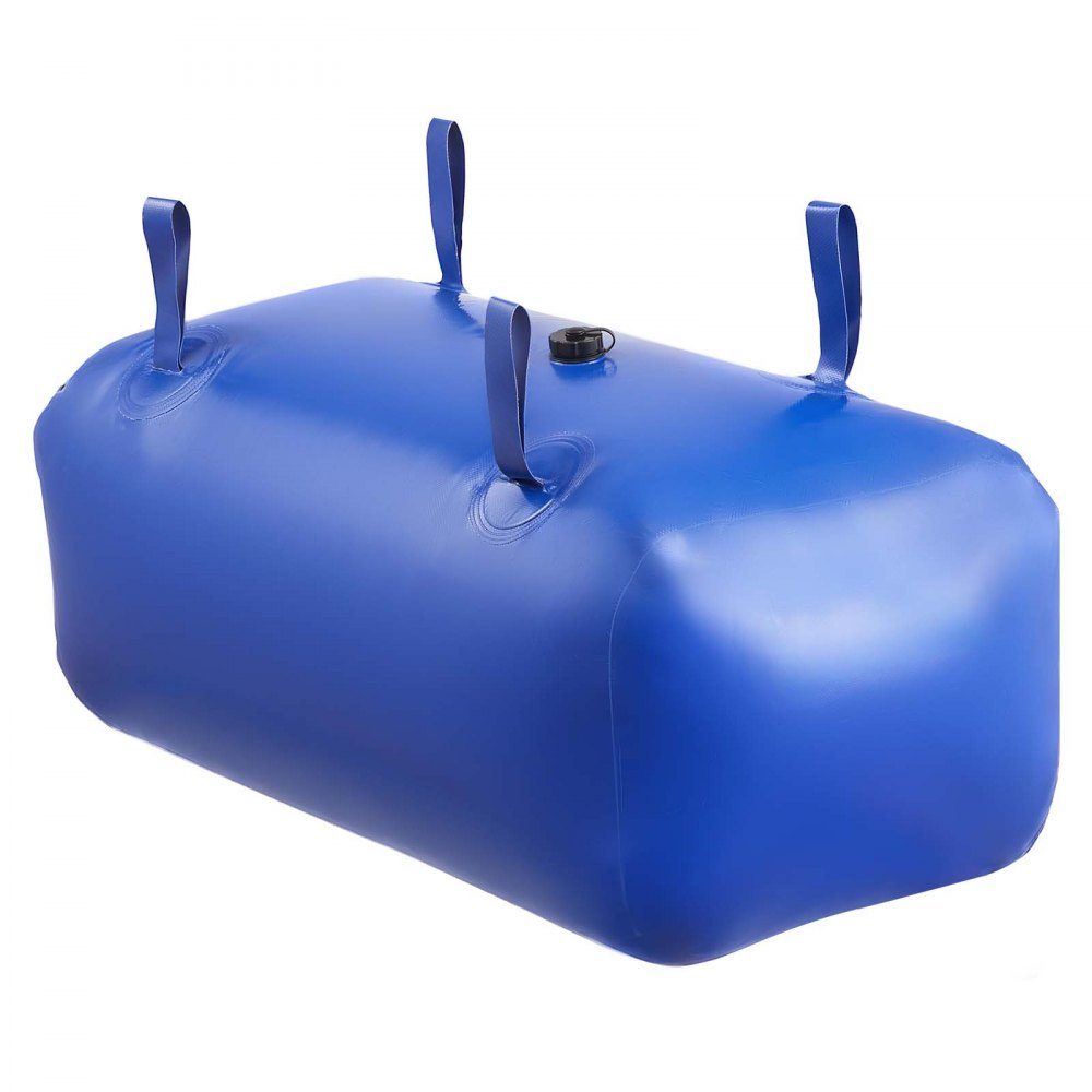 Water Storage Bladder, 113L PVC Soft Water Bag, Water Storage Container, Leak-proof and Wear-resistant RV Water Tank for Outdoor RV Truck Irrigation