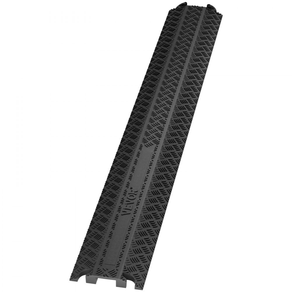 Set of 3 1-channel cable protection ramp Cable bridge TPR hose bridge 100 x 13 x 2 cm Overrun protection 907 kg (per axle) Load capacity Cable ramp Non-slip design Ideal for parking spaces
