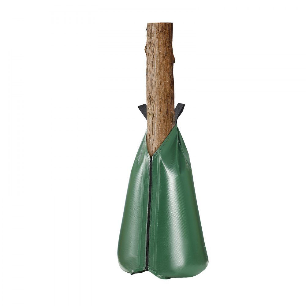 Worki do podlewania drzew, zestaw 8 worków do podlewania 75 l dla nowych drzew, 5-9 godzin powolnego uwalniania, worki do podlewania zapinane na zamek błyskawiczny, system podlewania drzew do głębokiego ukorzeniania