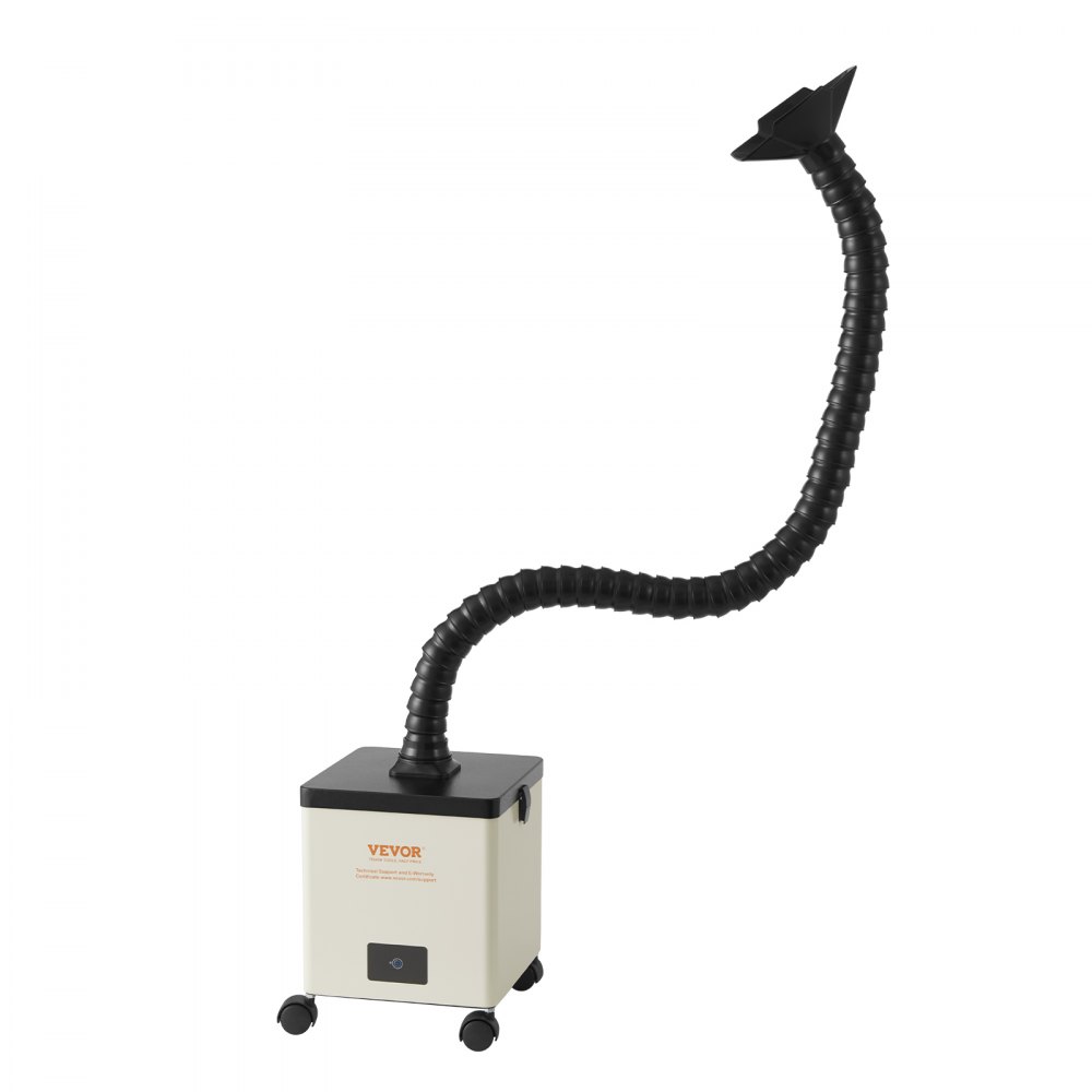 Soldeerdampafzuiging 100 W, lasrookafzuiging 240 m³/h, mini desktop soldeerdampabsorber, 5800 rpm, 3-traps filter, soldeerdampafzuiging voor laswerkzaamheden op het soldeerstation Soldeerdampafzuiging 100 W, lasrookafzuiging 240 m³/h, mini desktop soldeerdampabsorber, 5800 rpm, 3-traps filter, soldeerdampafzuiging voor laswerkzaamheden op het soldeerstation