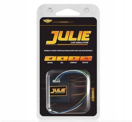 JULIE PRO UNIVERSAL EMULATOR – VOLLSTÄNDIGE OPTION Emulator Wegfahrsperre Tachometer Airbag ESL ELV Universal