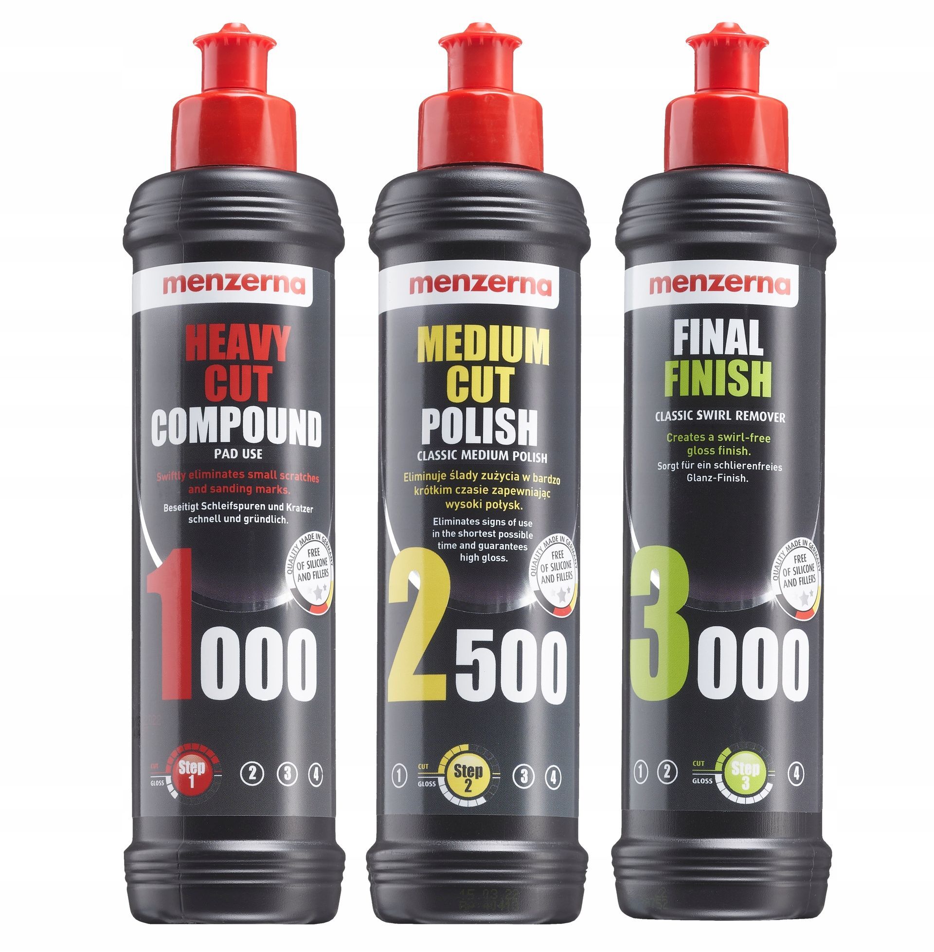 XXL Poliermaschine Politur Auto Poliermaschine Komplettset + 4x Polierteller + Politur Starterset XXL Poliermaschine Politur Auto Poliermaschine Komplettset + 4x Polierteller + Politur Starterset