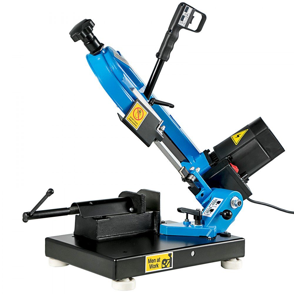 Metallbandsäge 1000 W zum Schneiden von Holz, Metall, Glasfaser und Kunststoff