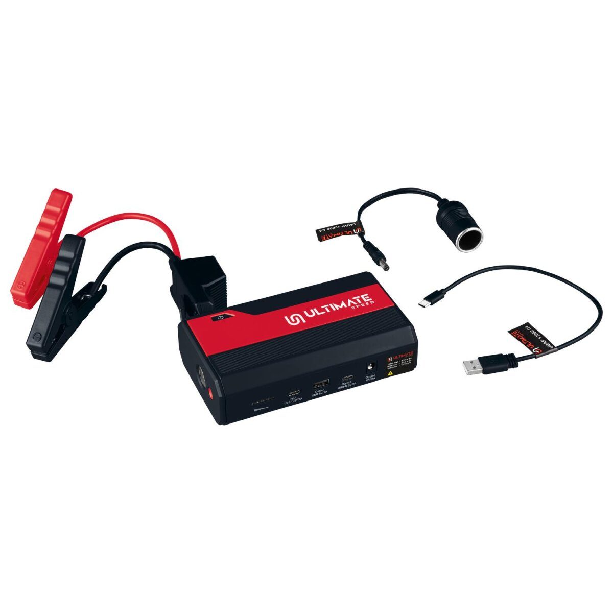 ULTIMATE SPEED® Mobile Autostarthilfe »UMAP 12000 C4«, mit Powerbank