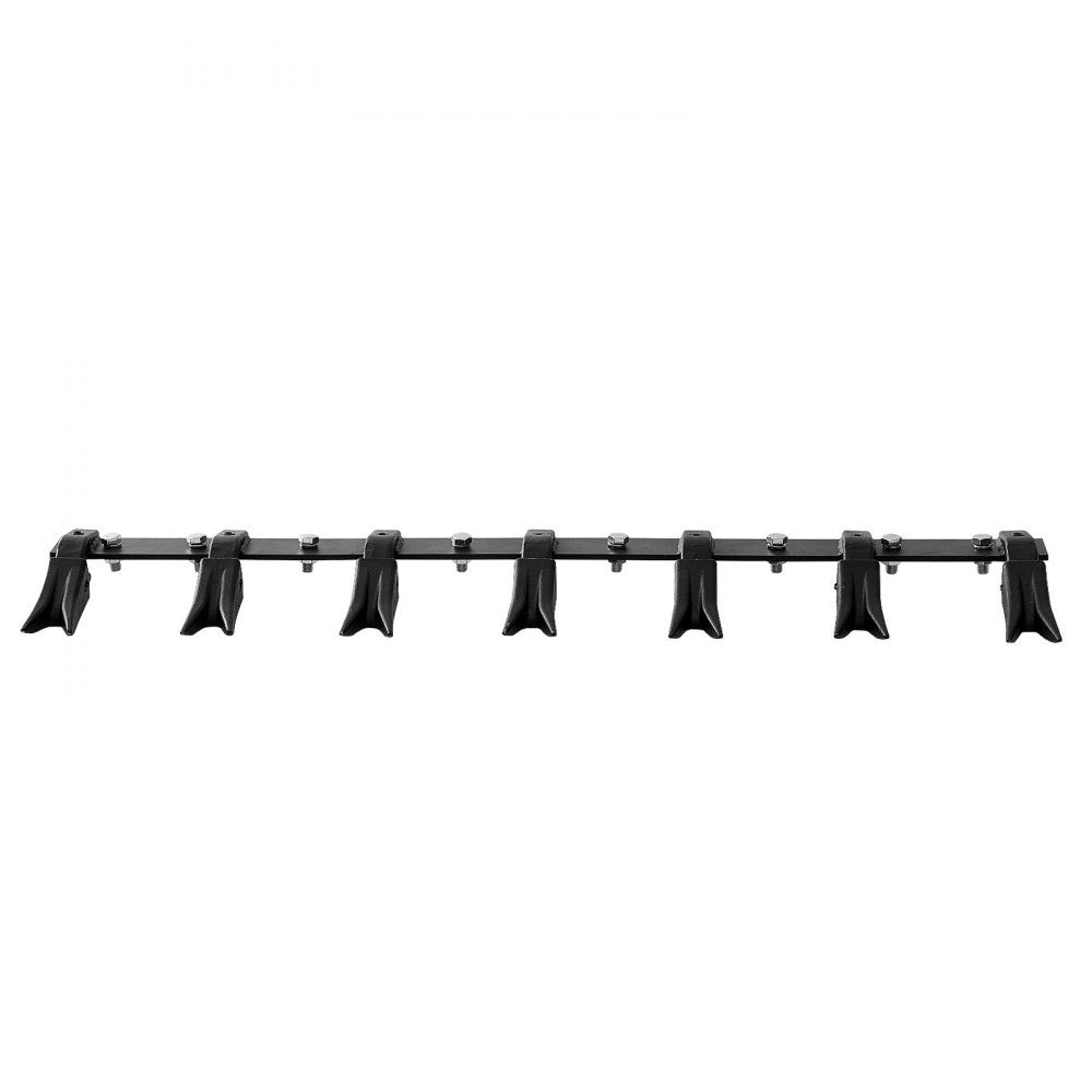 Bucket Rack 1.3m Heavy Duty Tractor Bucket Rack for Small Tractor Loader 2000kg Load Capacity Fits Shovel Cutting 1/2" or Less