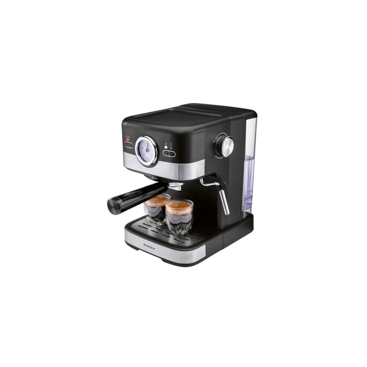 Ekspres SILVERCREST® KITCHEN TOOLS SEM 1100 C5, czarny, dobry