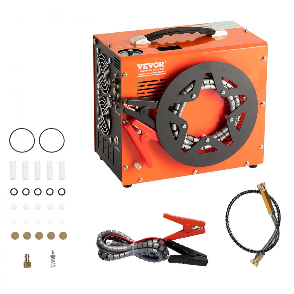 PCP-Kompressor 30 MPa/4500 PSI, Luftkompressor 0,5 l, tragbarer PCP-DC-12-V- und AC-230-V-Kompressor, 25-Minuten-Einschaltdauer-Luftpumpe, 600-W-Hochleistungskonverter-Hochdruckpumpe, Luftgewehrgewehr PCP-Kompressor 30 MPa/4500 PSI, Luftkompressor 0,5 l, tragbarer PCP-DC-12-V- und AC-230-V-Kompressor, 25-Minuten-Einschaltdauer-Luftpumpe, 600-W-Hochleistungskonverter-Hochdruckpumpe, Luftgewehrgewehr