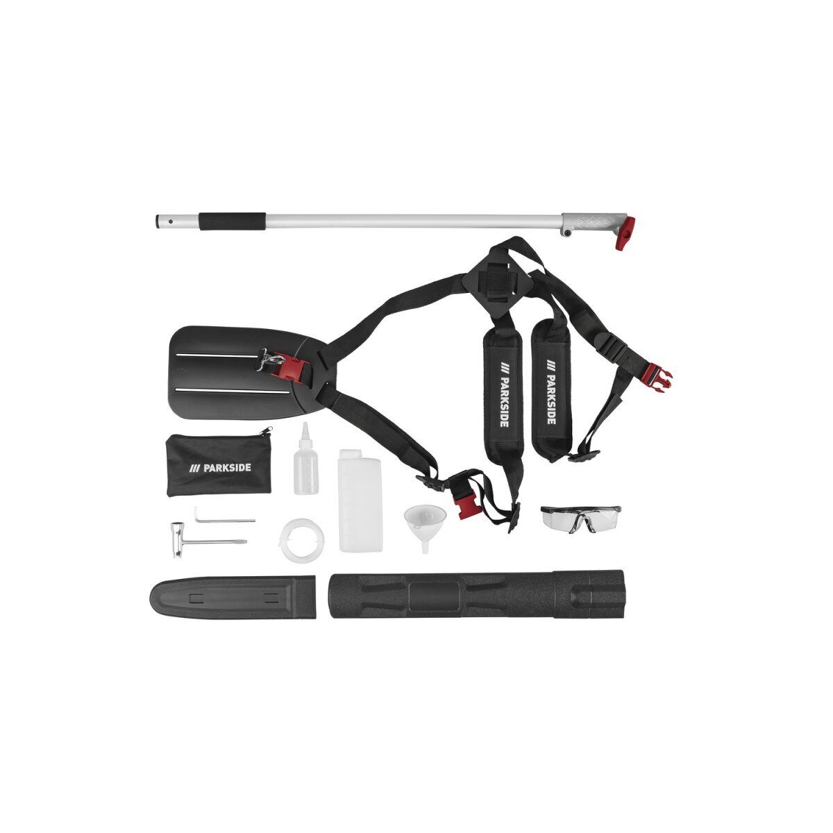 PARKSIDE® 4 in 1 Benzin-Kombigerät »PBK 4 B3«, 90 cm Verlängerungswelle