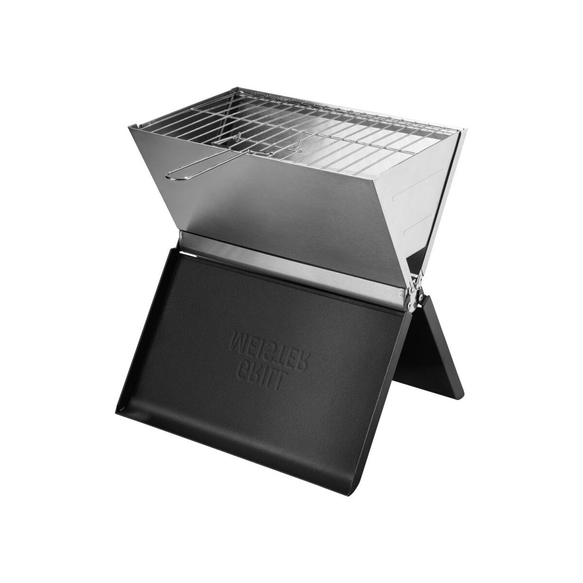 GRILLMEISTER charcoal folding grill good