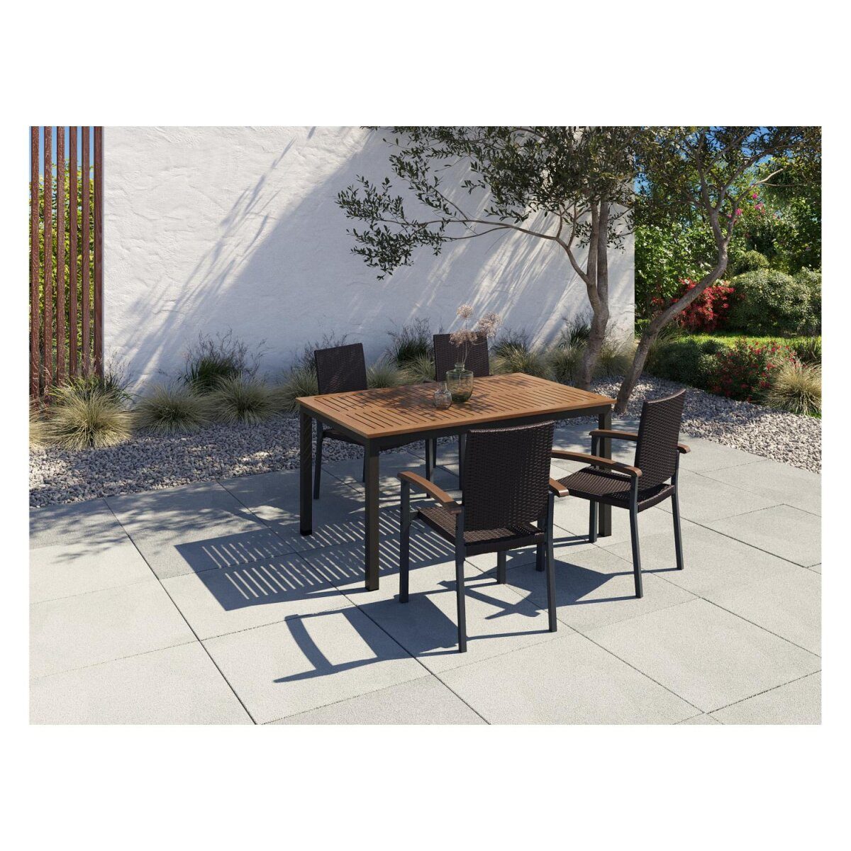 Table de jardin LIVARNO home « ​​Valencia », 150 x 90 x 74 cm