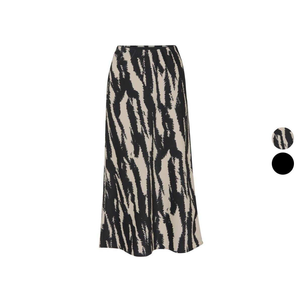 esmara® women's satin skirt, with a high waist
