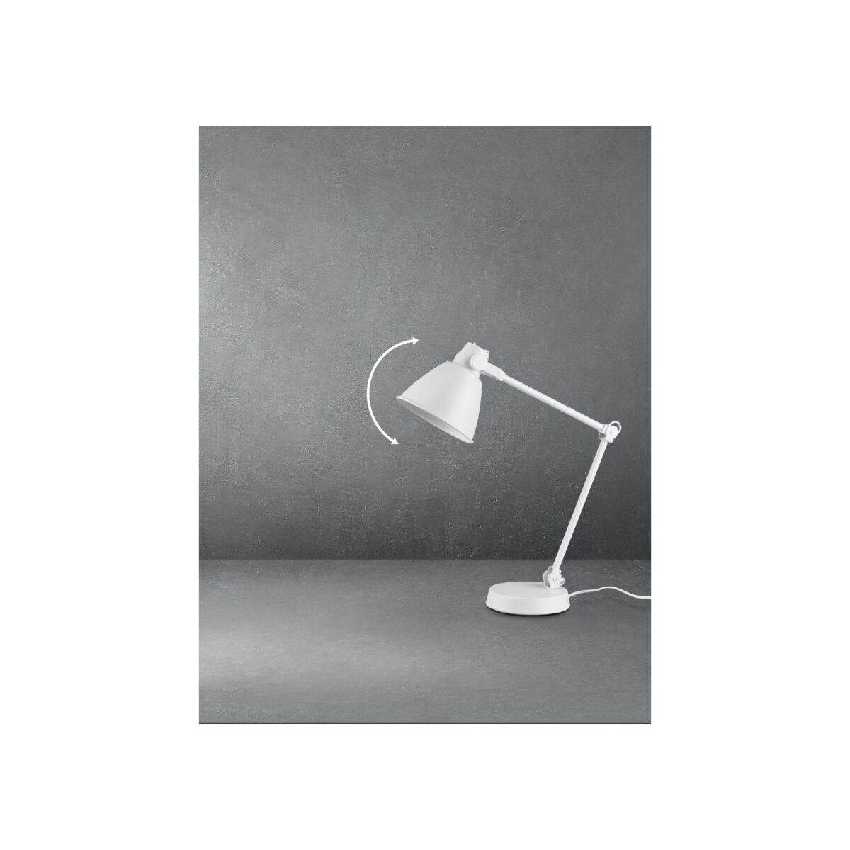 LIVARNO home LED table lamp, with tilting spring joint arm