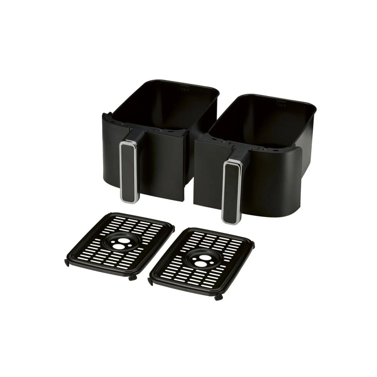 SILVERCREST® Doppelzonen-Heißluftfritteuse SHFDD 2600 C2
