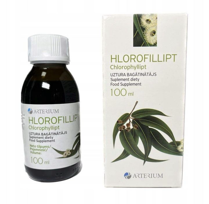 Chlorophyllipt flüssig – natürlicher Eukalyptusextrakt, 100 ml