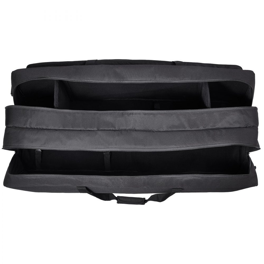 Telescope Bag, 1040mm Large Telescope Carry Bag with Fixed Buckles, Multiple Pockets and Removable Divider, Telescope Carry Bag for Optical Tube and Tripod, Counterweight Bag