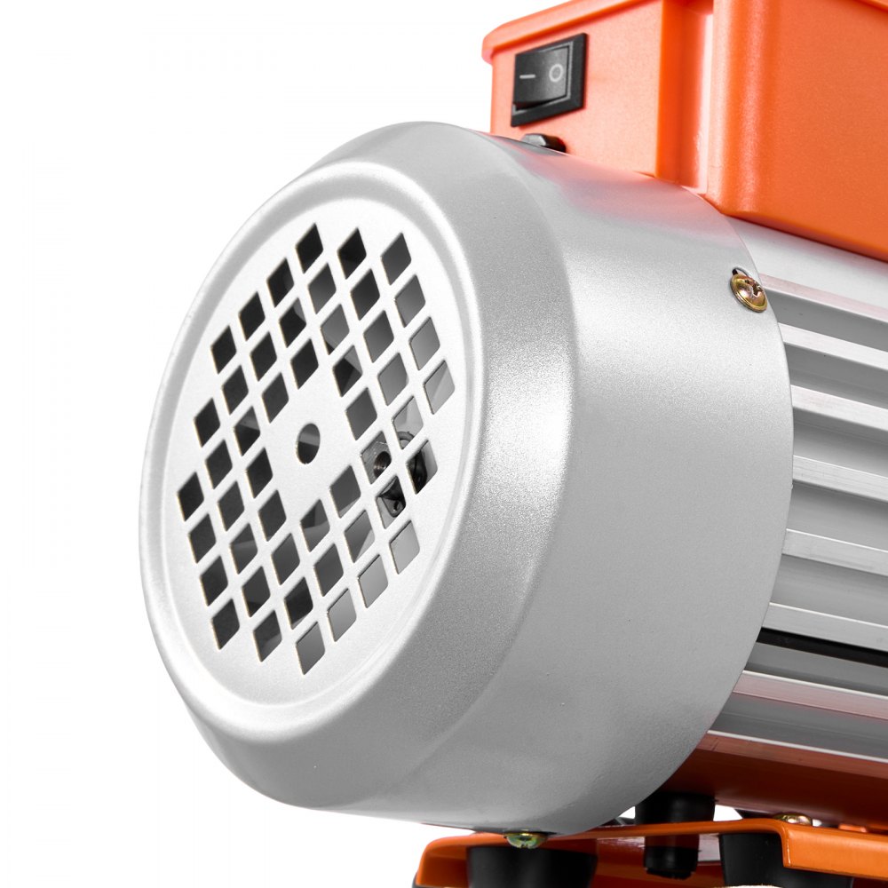 Vacuümpomp, 5 CFM 142 L/min, tweetraps, 375 W, geschikt voor R134a-, R22- en R410a-systemen, 4-polige motor, voor onderhoud van auto-airconditioning en harsontgassing, inclusief olie Vacuümpomp, 5 CFM 142 L/min, tweetraps, 375 W, geschikt voor R134a-, R22- en R410a-systemen, 4-polige motor, voor onderhoud van auto-airconditioning en harsontgassing, inclusief olie