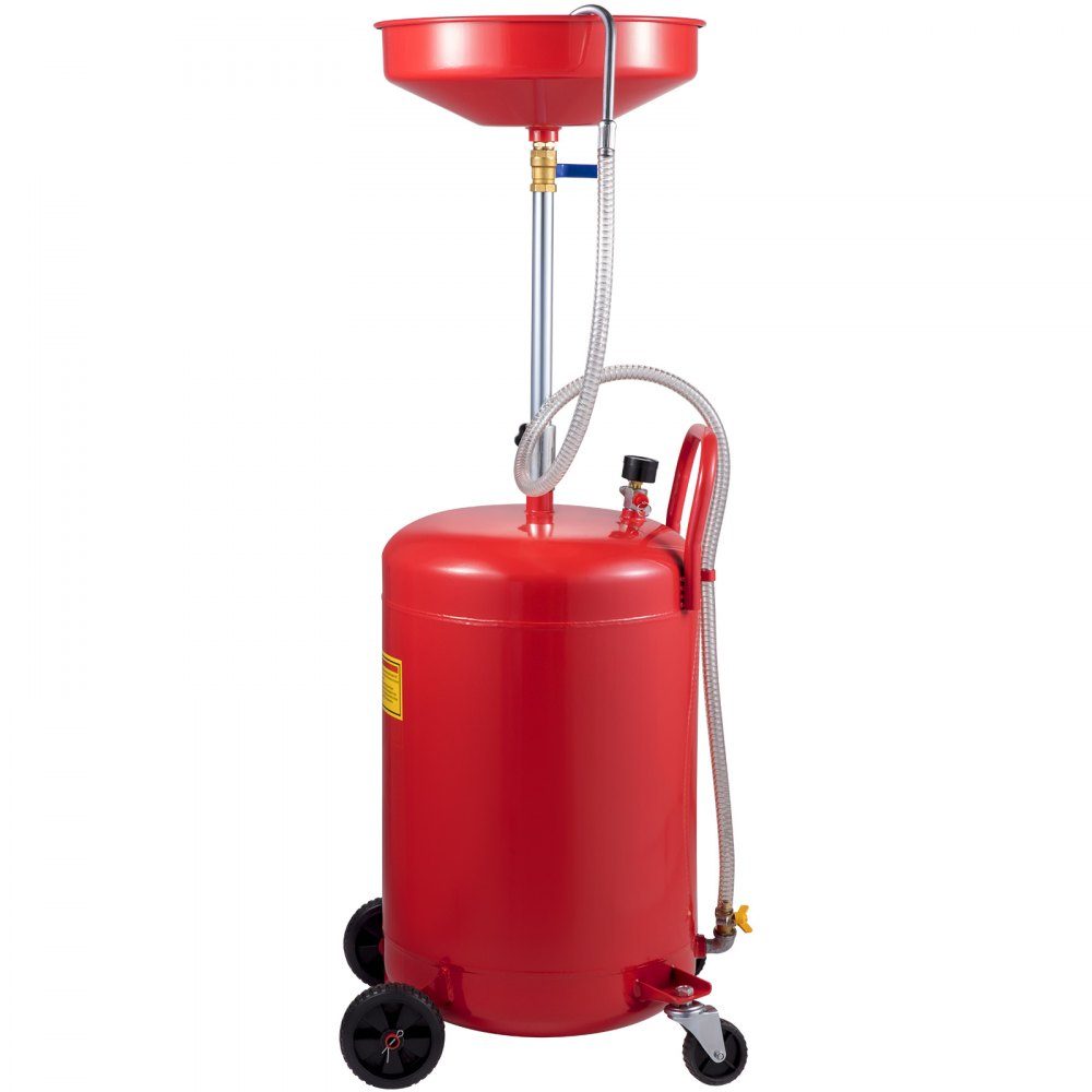Waste Oil Drain Tank Portable Oil Drain 75.7L Air Powered Drain