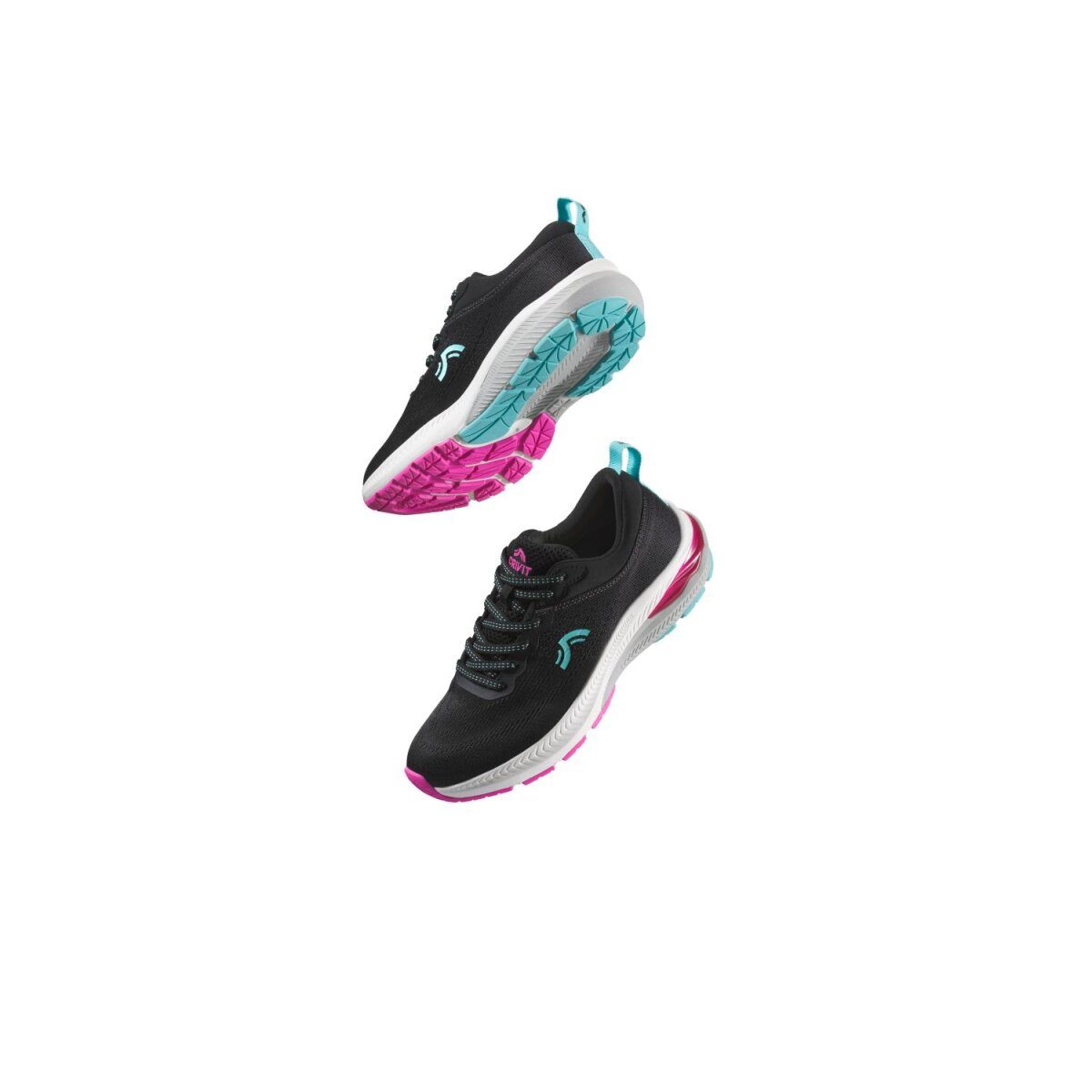 Chaussures de course pour femmes CRIVIT, avec semelle intercalaire amortissante en EVA
