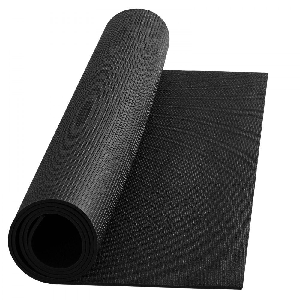 Trainingsmatte, rutschfeste Premium-Yogamatte mit hoher Dichte, Übungs-Yogamatte für Männer und Frauen, Fitness- und Trainingsmatte mit Tasche und Gurt, für alle Arten von Heim-Yoga, Pilates und Bodentraining (7 x 5 Fuß)