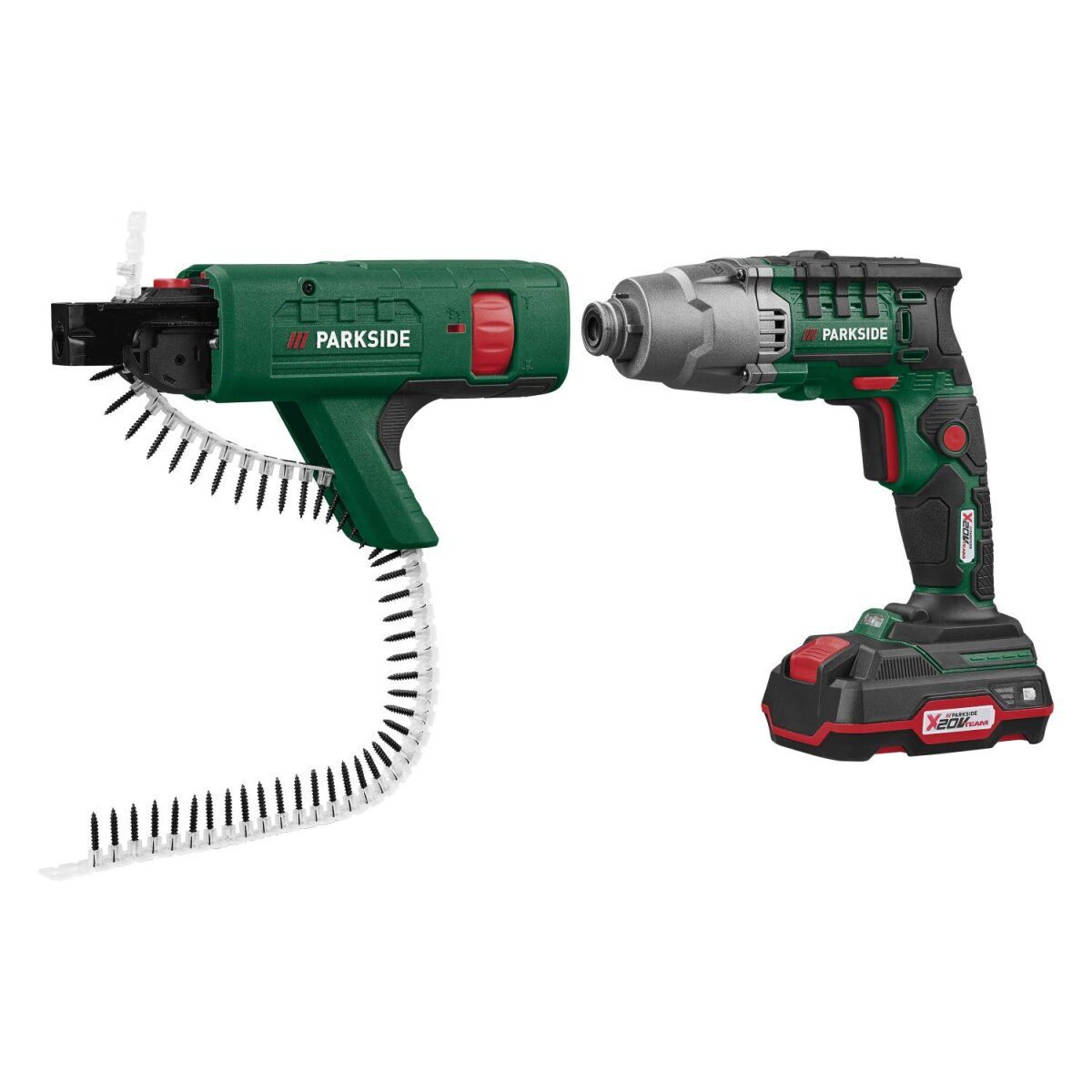 Wkrętarka akumulatorowa PARKSIDE® 20 V PTBSA 20-Li A1, z akumulatorem i ładowarką