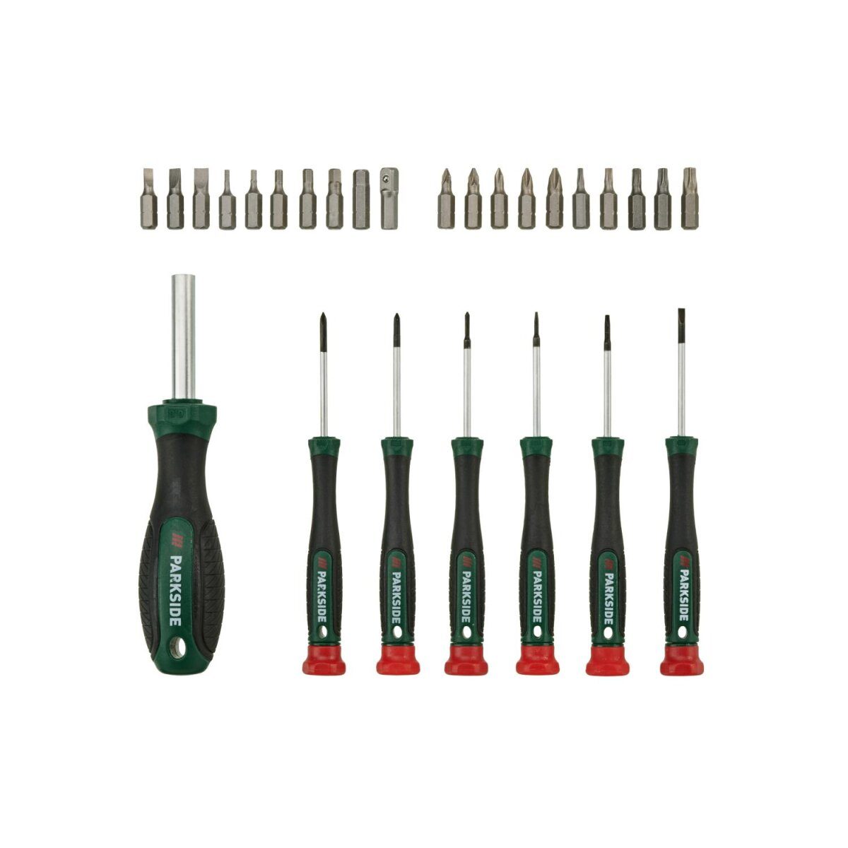 PARKSIDE® screwdriver set, 37 pieces