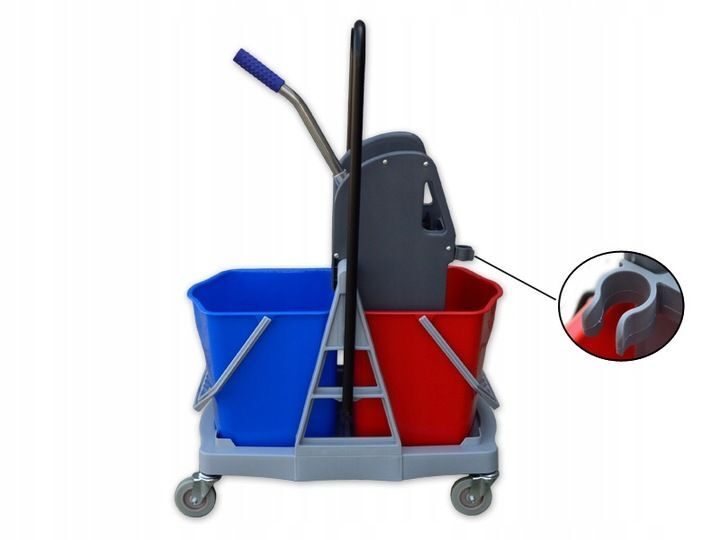 Professioneller Bodenreinigungswagen Reinigungswagen mit Pressenreinigung Starterset