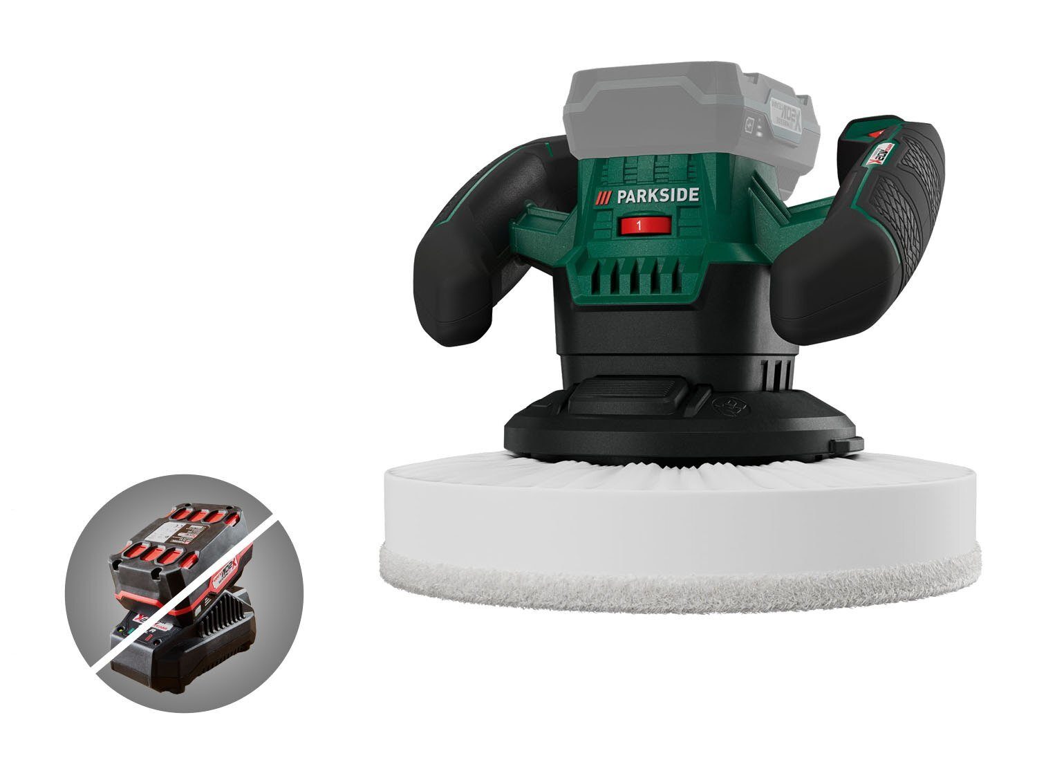 PARKSIDE® Akku-Poliermaschine 20 V PPMA 20-Li B2 (ohne Akku und ohne Ladegerät)