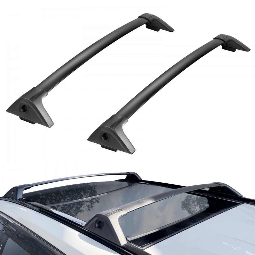 Roof Rack Crossbars Compatible with Toyota RAV4 2020-2023 150lb Load Capacity Rustproof Aluminum Crossbars with Locks Roof Rack (Not Fit Adventure/TRD Off-Road)