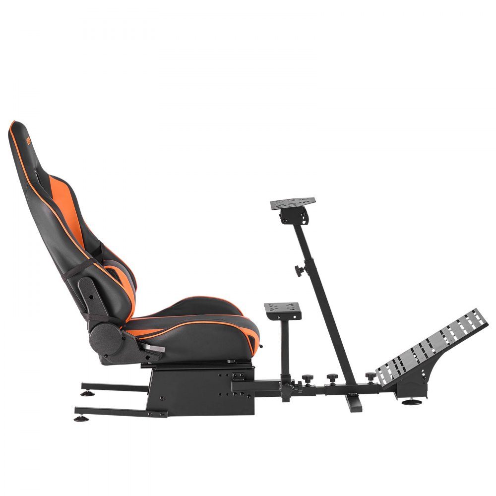 Lenkradständer, Rennradständer, Simulator-Cockpit, passend für Logitech G25, G27, G29, G920, G923, Thrustmaster T300RS, TX F458, T500RS, T3PA-PRO (F1/GT) und CSR-Pedale
