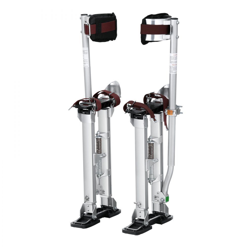 Szczudła robocze Płyta gipsowo-kartonowa 18-30" Aluminiowe szczudła z regulacją wysokości Konstrukcja sufitu Udźwig 103 kg Nośność Szczudła malarskie 27-29 cm Rozmiar stopy do malowania Dekoracja wnętrz Przycinanie drzew Prace elektryczne