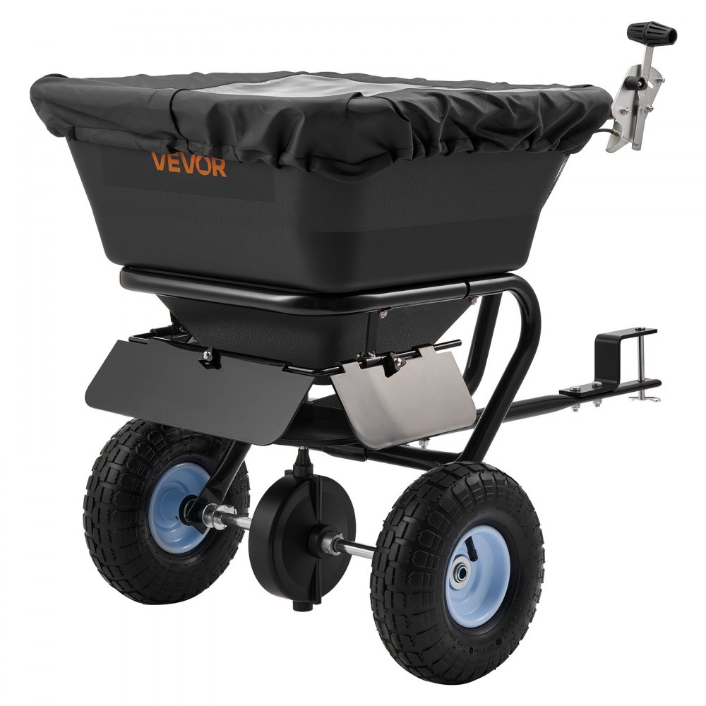 Rozsiewacz o udźwigu 38,6 kg, przyczepa rozsiewacza odśrodkowego, rozsiewacz o szerokości rozrzutu 3 m, przyczepa rozsiewająca z oponami 25,4 cm, regulowana ilość rozsiewu, rozsiewacz trawnikowy do nasion, nawozów i soli drogowej Rozsiewacz o udźwigu 38,6 kg, przyczepa rozsiewacza odśrodkowego, rozsiewacz o szerokości rozrzutu 3 m, przyczepa rozsiewająca z oponami 25,4 cm, regulowana ilość rozsiewu, rozsiewacz trawnikowy do nasion, nawozów i soli drogowej