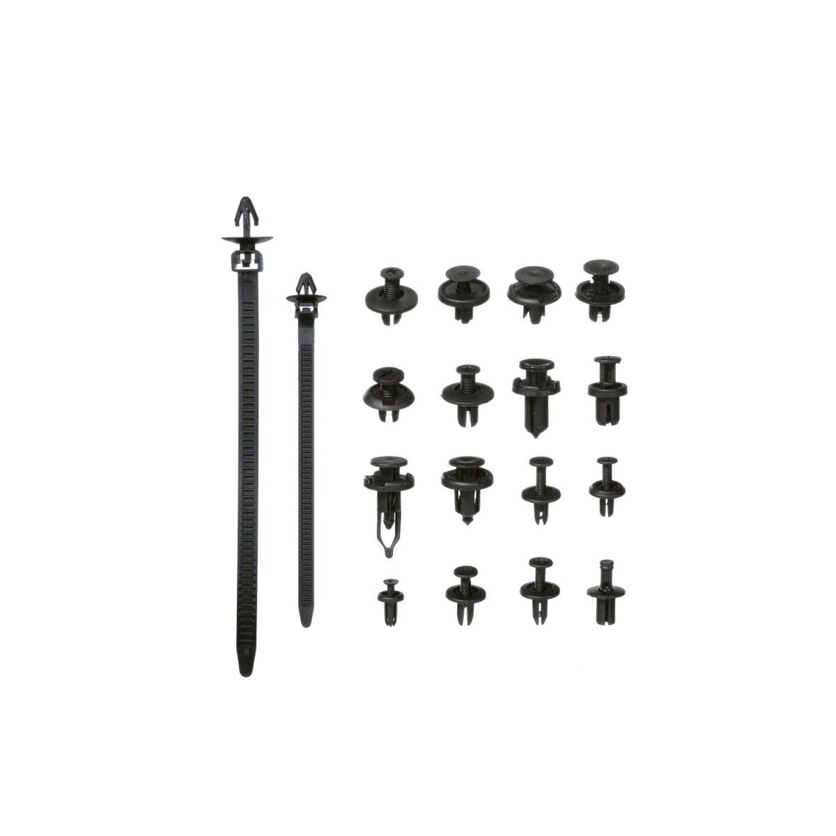 PARKSIDE® Car Disassembly Tool Kit/Mounting Clips and Cable Ties (Mounting Clips, Cable Ties)