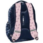 Sac à dos d'écolier bleu marine de Stitch et Angel – Réf. HT-54373