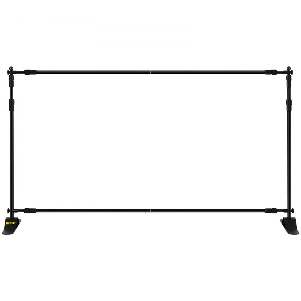 Teleskoprohr-Hintergrundständer DM-ABS-Teleskop-Hintergrundsystem, schwarzer Hintergrundständer aus Aluminiummaterial, geeignet für Feiertagsveranstaltungen, Abendpartys, Werbung
